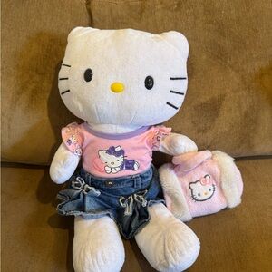 Y2K Build-A-Bear Hello kitty with outfit